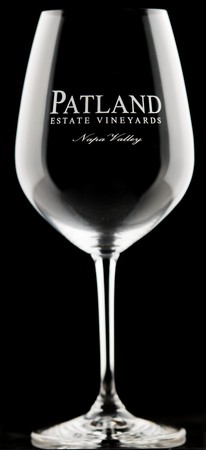Engraved Red Wine Glass Image
