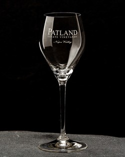 Engraved Sparkling Glass